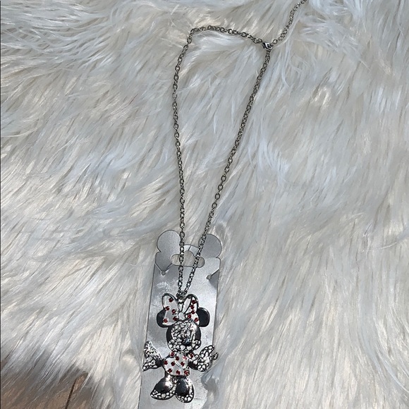 Shanghai Disney Exclusive Minnie Necklace Rare - Picture 5 of 5